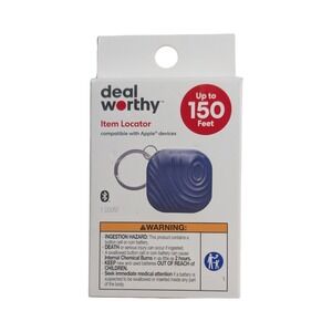 Aa9-O Deal Worthy Item Locator Compatible With Apple Find Mine - Navy Blue
